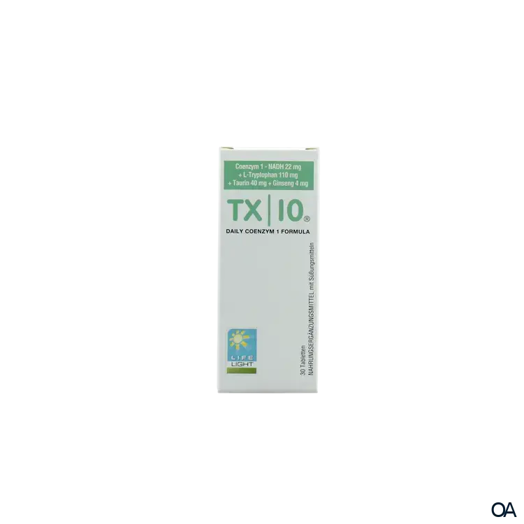Life Light TX|10 NADH Plus Tryptophan Lutschpastillen
