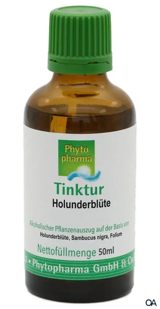 Phytopharma Holunderblüte Tinktur Tropfen