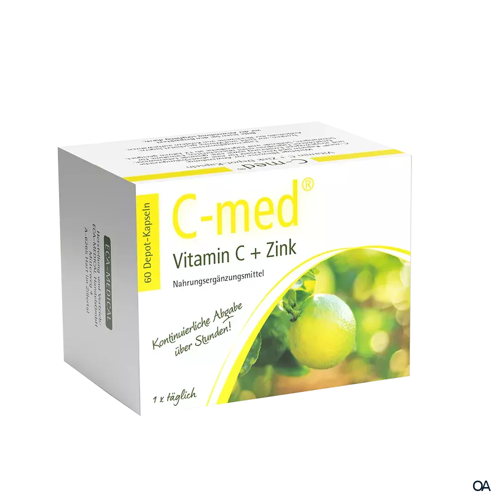 C-med® Vitamin C + Zink Depot-Kapseln