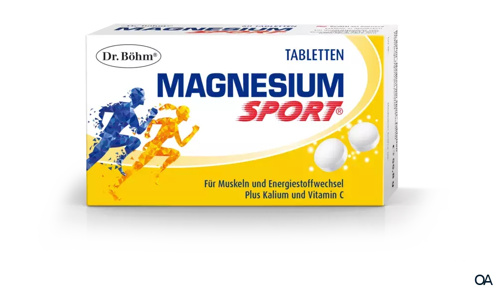 Dr. Böhm® Magnesium Sport® Tabletten Dr. Böhm® Magnesium Sport® Tabletten