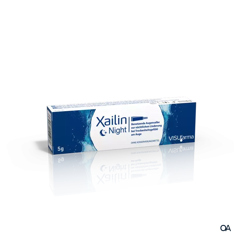 Xailin® Night Benetzende Augensalbe