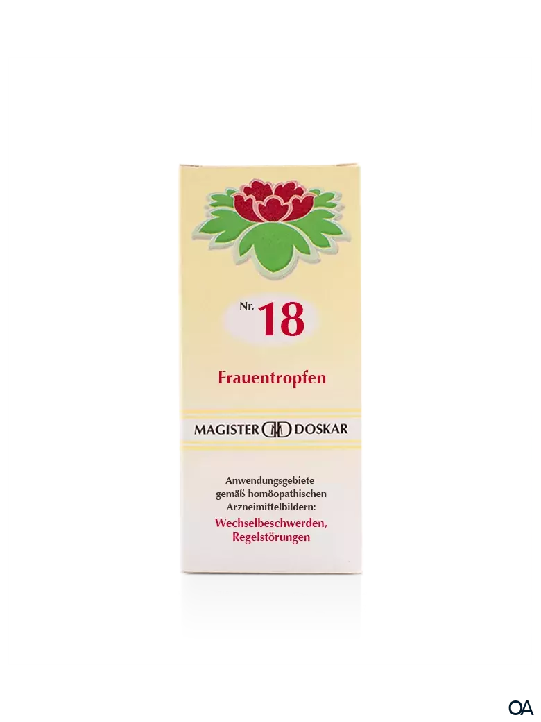 Doskar Tropfen Nr. 18 - Frauentropfen Doskar Tropfen Nr. 18 - Frauentropfen