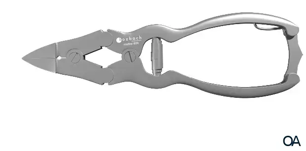 Kozbach Pharma 80R Doppelgelenkzange konkave Schneide, rostfrei, 16 cm Kozbach Pharma 80R Doppelgelenkzange konkave Schneide, rostfrei, 16 cm