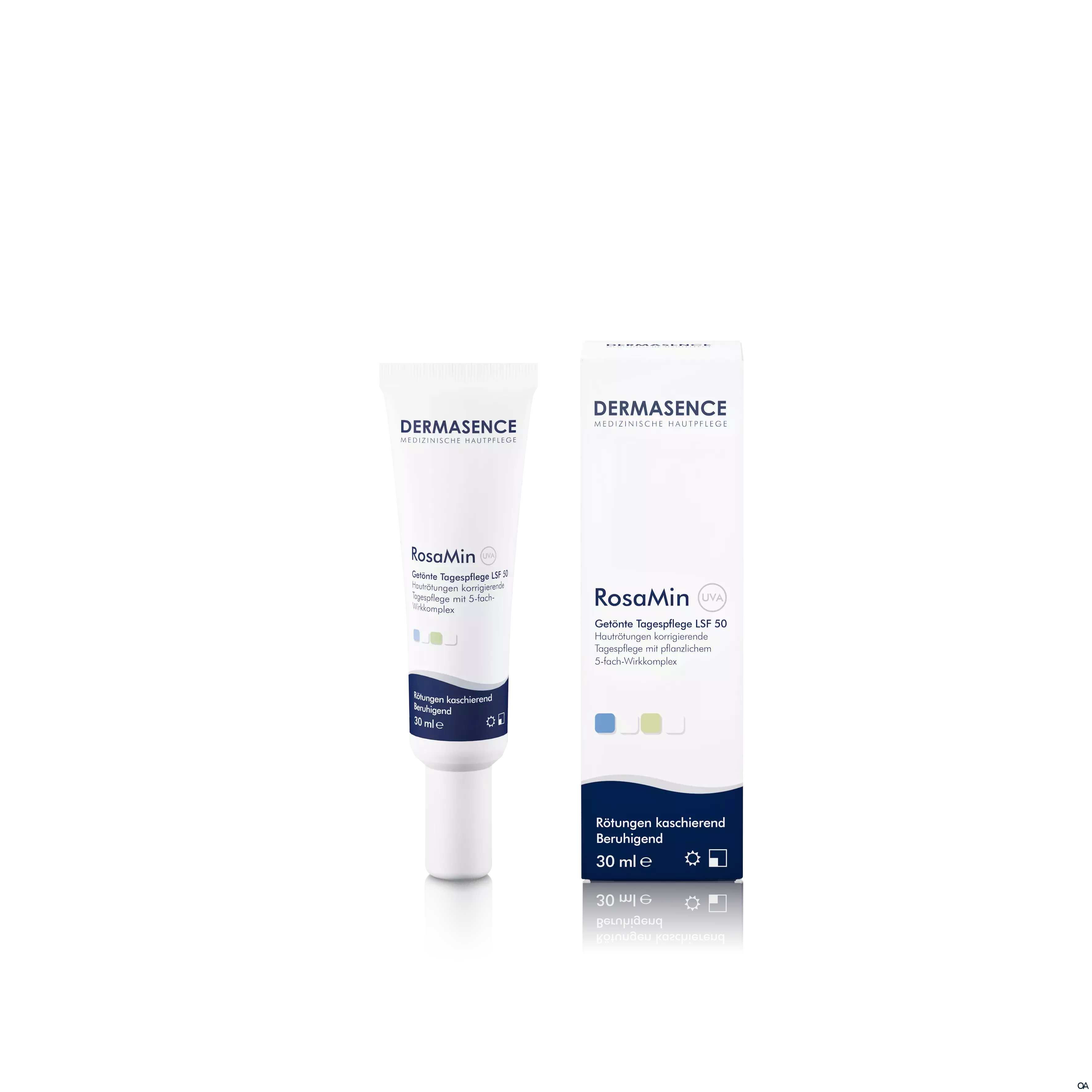 Dermasence RosaMin Getönte Tagespflege LSF 50