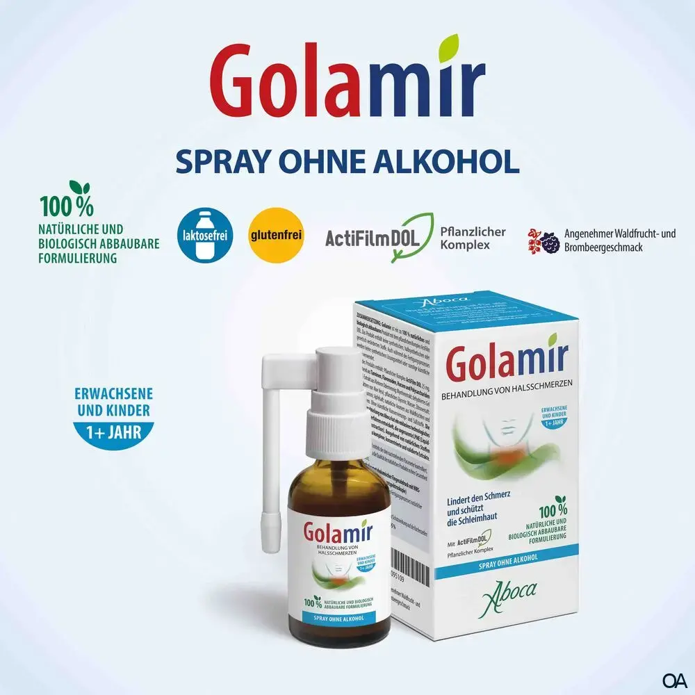 Aboca Golamir 2Act Spray (ohne Alkohol)