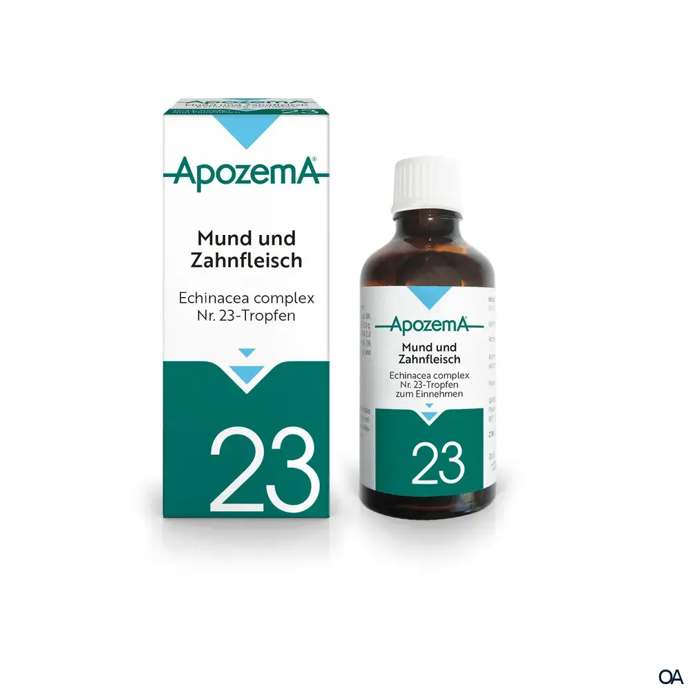 Apozema® Mund und Zahnfleisch Echinacea complex Nr. 23 Tropfen zum Einnehmen