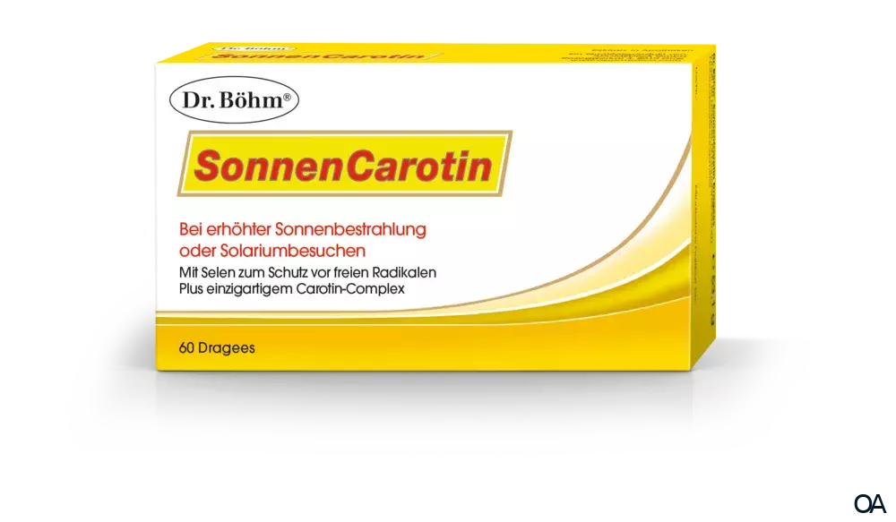 Dr. Böhm® SonnenCarotin Dragees Dr. Böhm® SonnenCarotin Dragees