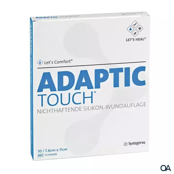 3M™ ADAPTIC™ TOUCH Nicht-haftender Silikon-Wundverband 7,6 x 11 cm 3M™ ADAPTIC™ TOUCH Nicht-haftender Silikon-Wundverband 7,6 x 11 cm