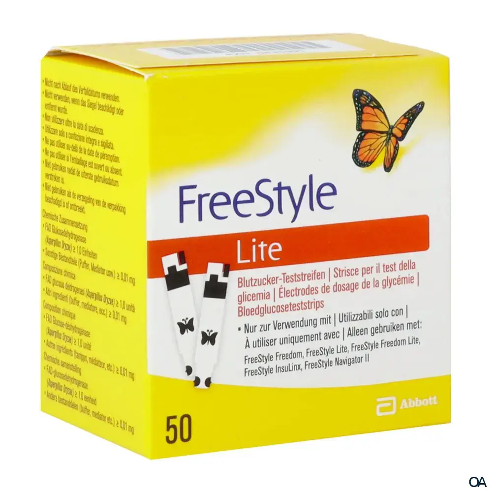 Abbott FreeStyle Lite Teststreifen Abbott FreeStyle Lite Teststreifen