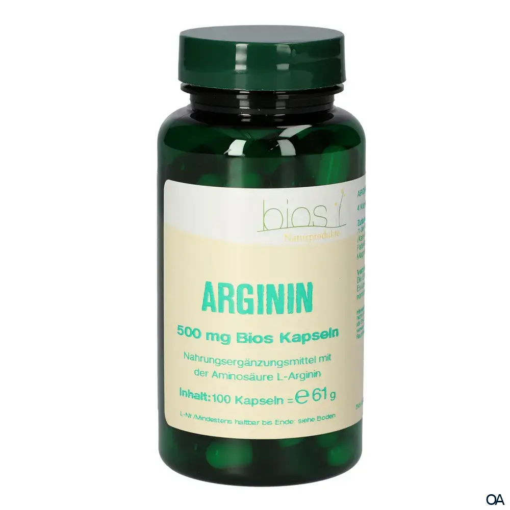 Bios Arginin 500 mg Kapseln