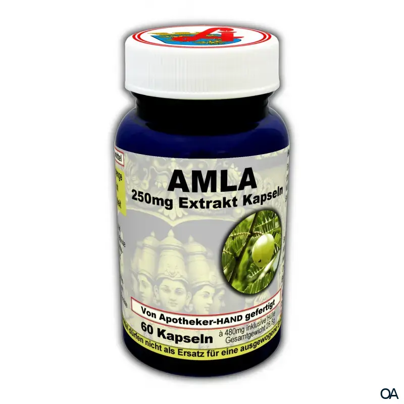 Amla 250 mg Extrakt Kapseln Amla 250 mg Extrakt Kapseln