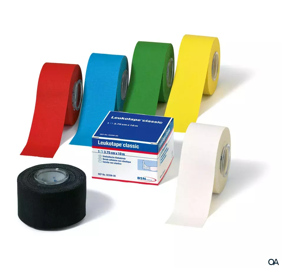 Leukotape® classic schwarz 3,75cm x 10m