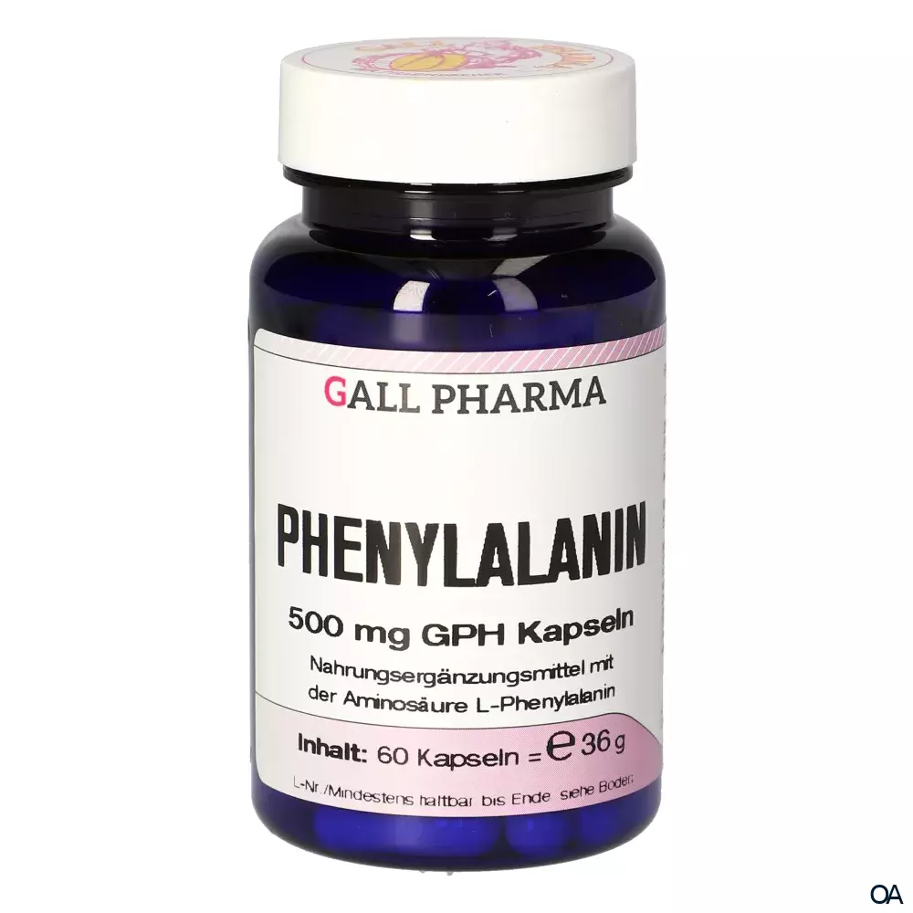 Gall Pharma Phenylalanin 500 mg Kapseln
