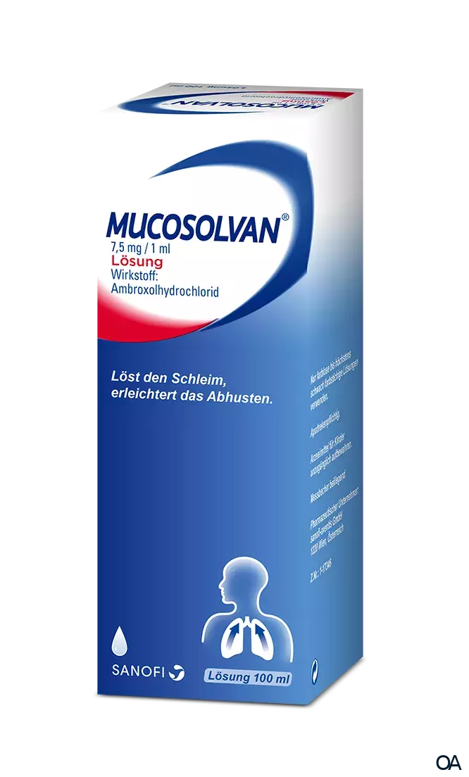 Mucosolvan® Schleimlöser 7,5 mg / 1 ml Lösung Mucosolvan® Schleimlöser 7,5 mg / 1 ml Lösung