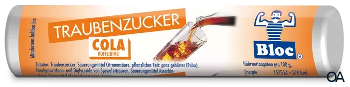 Bloc® Traubenzucker Cola Rolle Bloc® Traubenzucker Cola Rolle