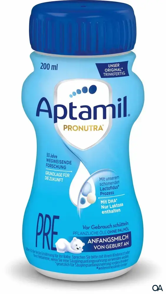Aptamil Pre Pronutra® Anfangsmilch, trinkfertig 200 ml Aptamil Pre Pronutra® Anfangsmilch, trinkfertig 200 ml