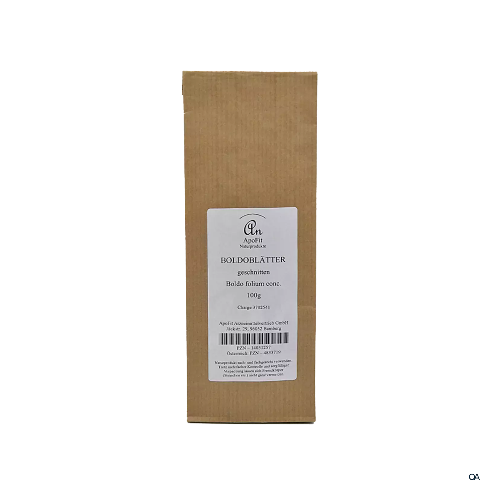 ApoFit Boldoblätter geschnitten ApoFit Boldoblätter geschnitten