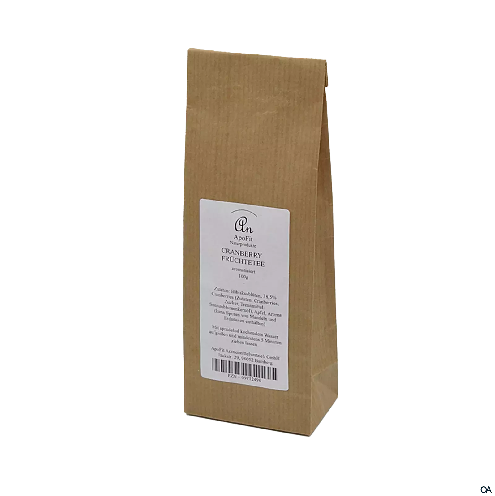 ApoFit Cranberry Früchtetee aromatisiert ApoFit Cranberry Früchtetee aromatisiert