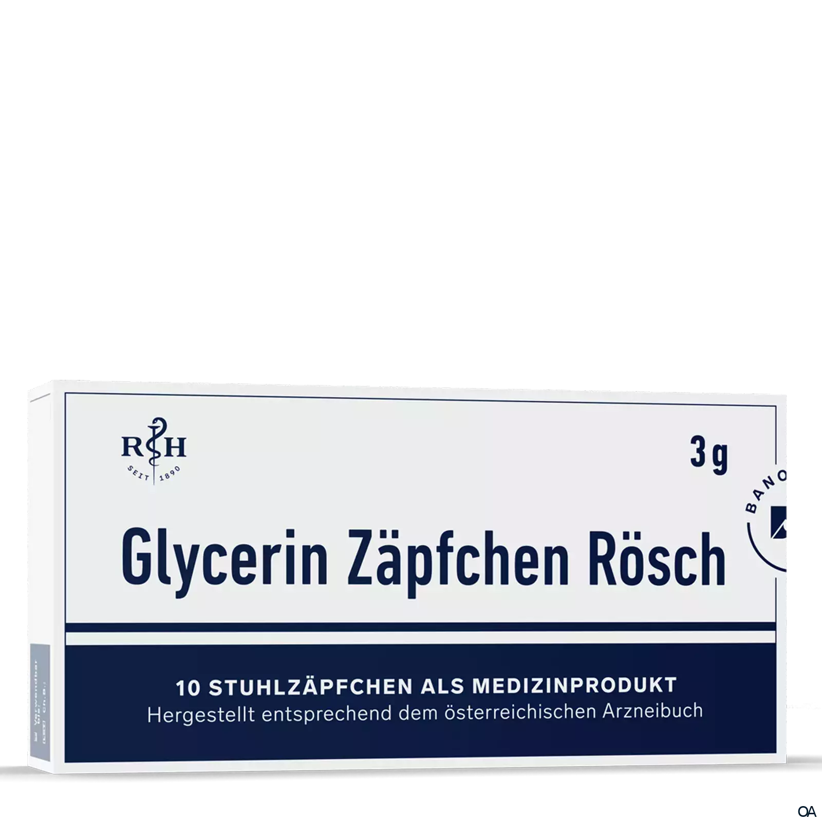 RÖSCH & HANDEL Glycerin Zäpfchen 3 g