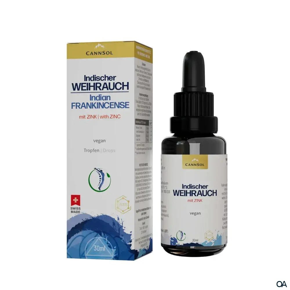 CannSol Indischer Weihrauch mit Zink Tropfen CannSol Indischer Weihrauch mit Zink Tropfen