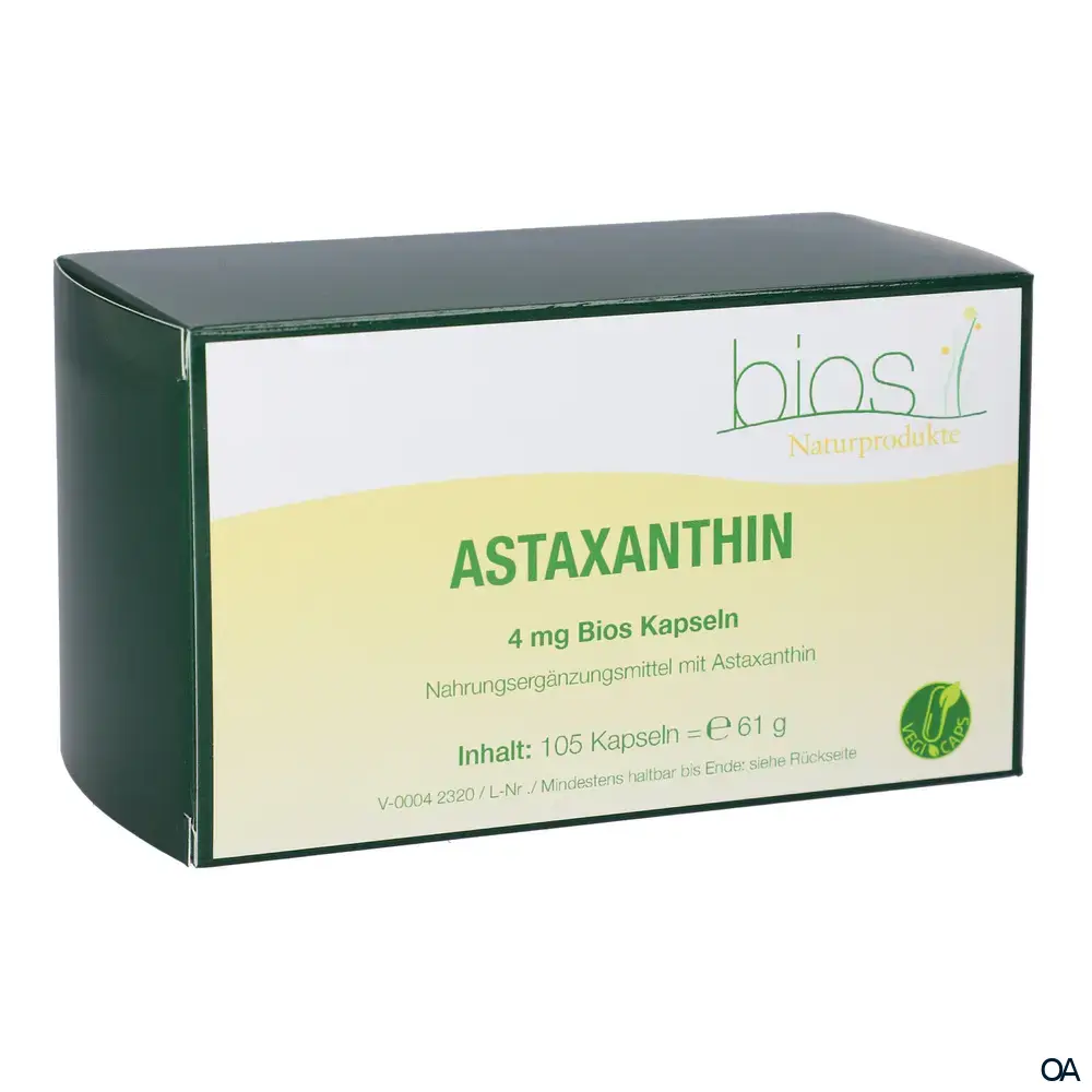Bios Astaxanthin 4 mg Kapseln