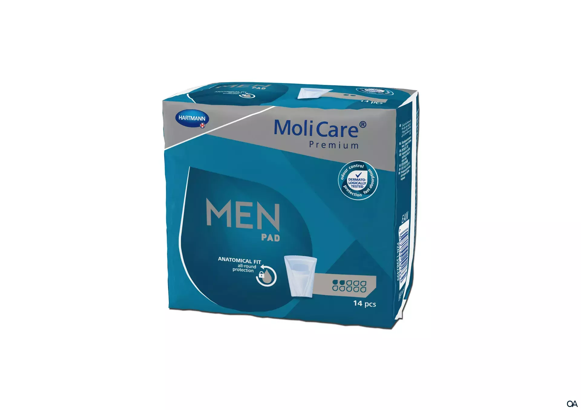MoliCare® Premium MEN PAD 2 Tropfen Inkontinenzeinlagen MoliCare® Premium MEN PAD 2 Tropfen Inkontinenzeinlagen