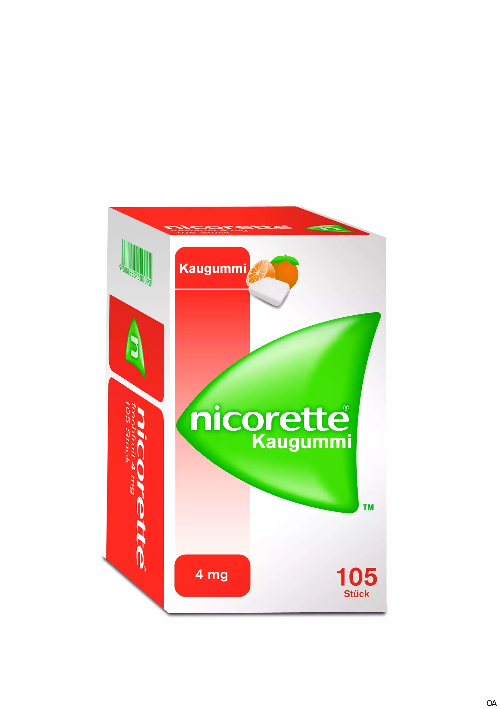 Nicorette® Freshfruit 4 mg - Kaugummi zur Raucherentwöhnung Nicorette® Freshfruit 4 mg - Kaugummi zur Raucherentwöhnung