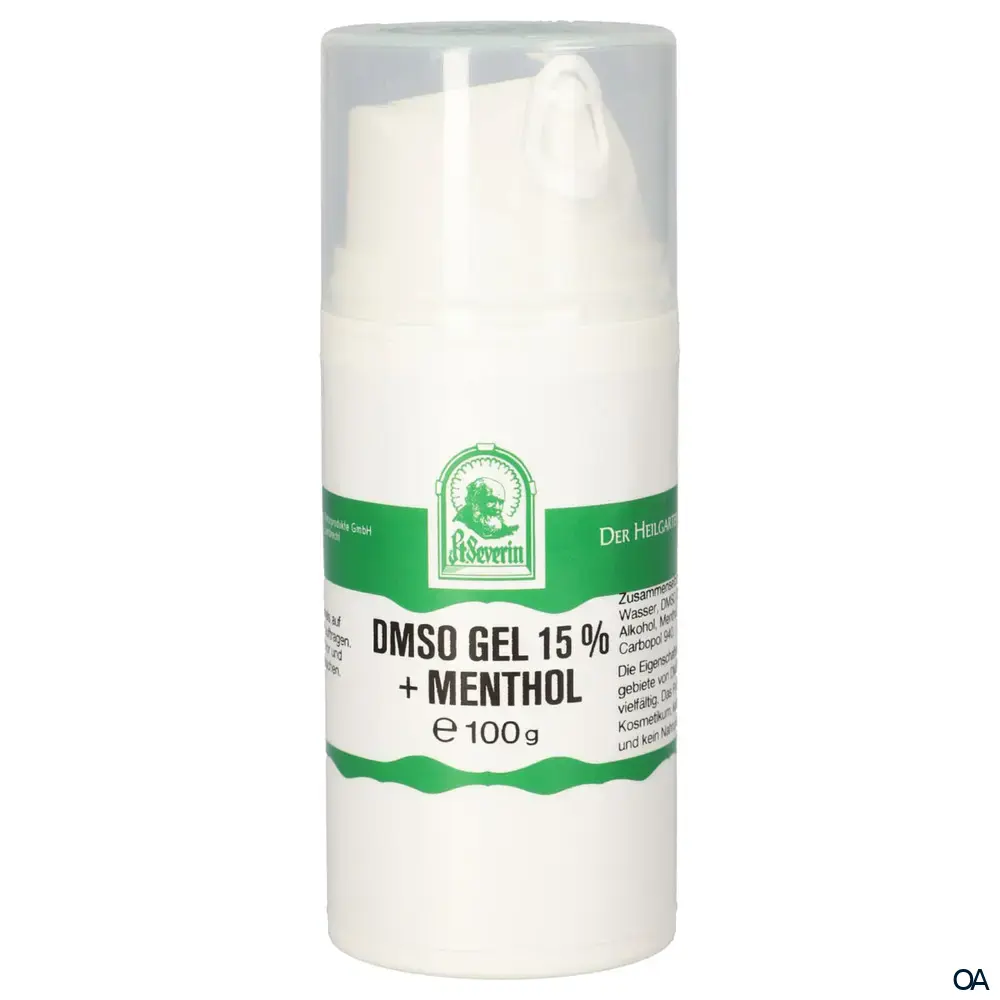 Pater Severin DMSO-Gel 15% + Menthol