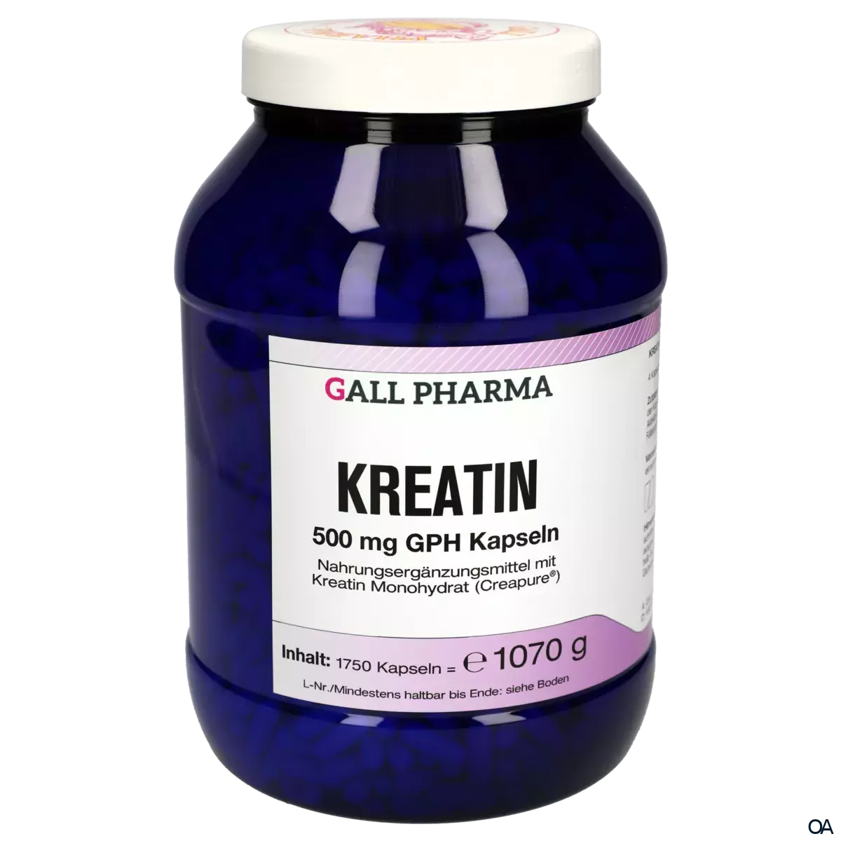 Gall Pharma Kreatin 500 mg Kapseln