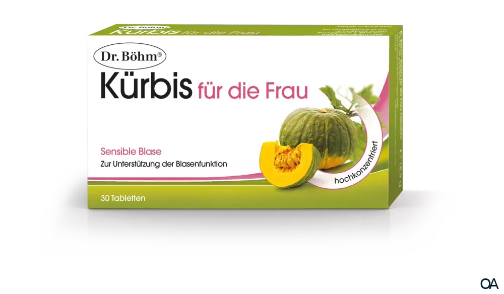 Dr. Böhm® Kürbis für die Frau Tabletten Dr. Böhm® Kürbis für die Frau Tabletten