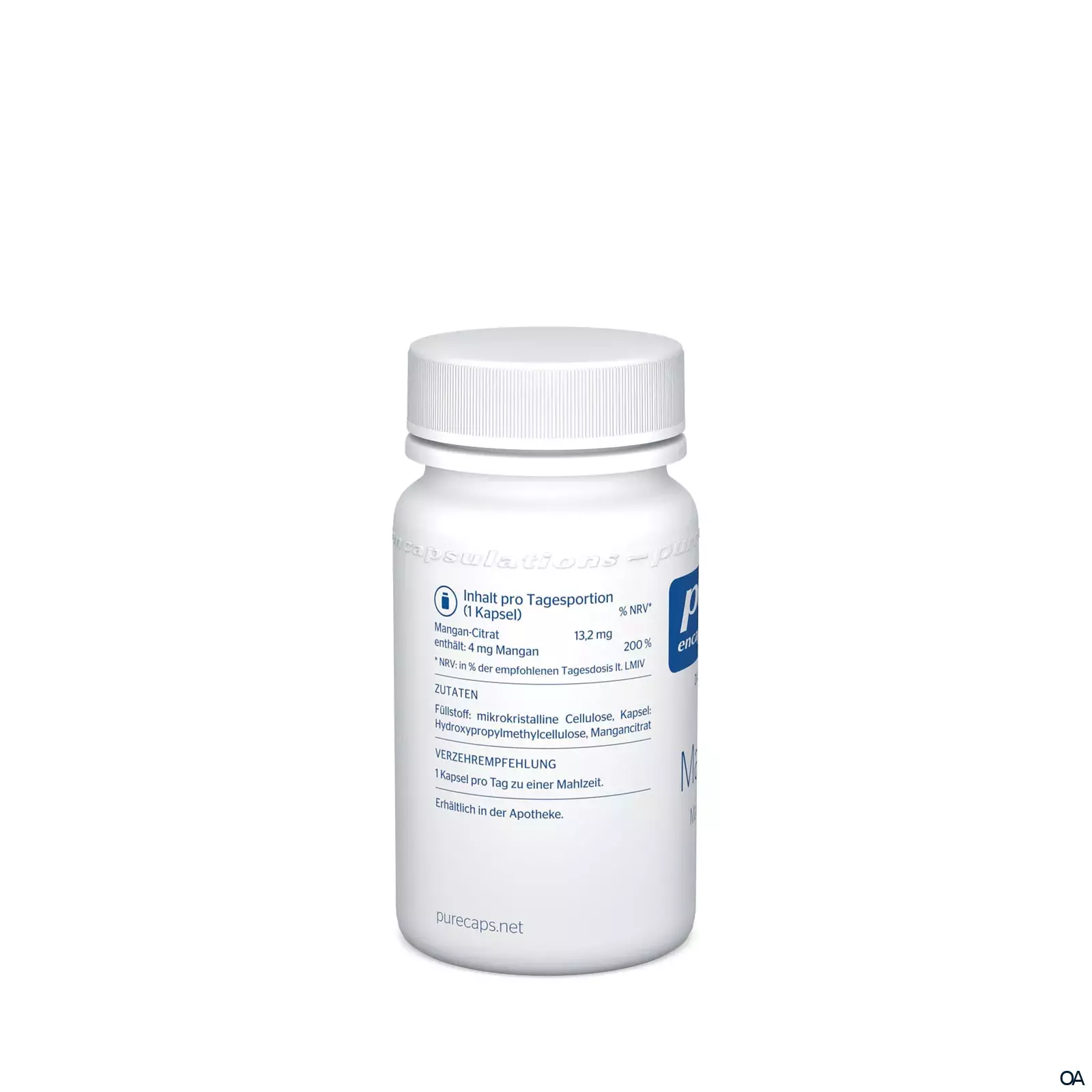 pure encapsulations® Mangancitrat