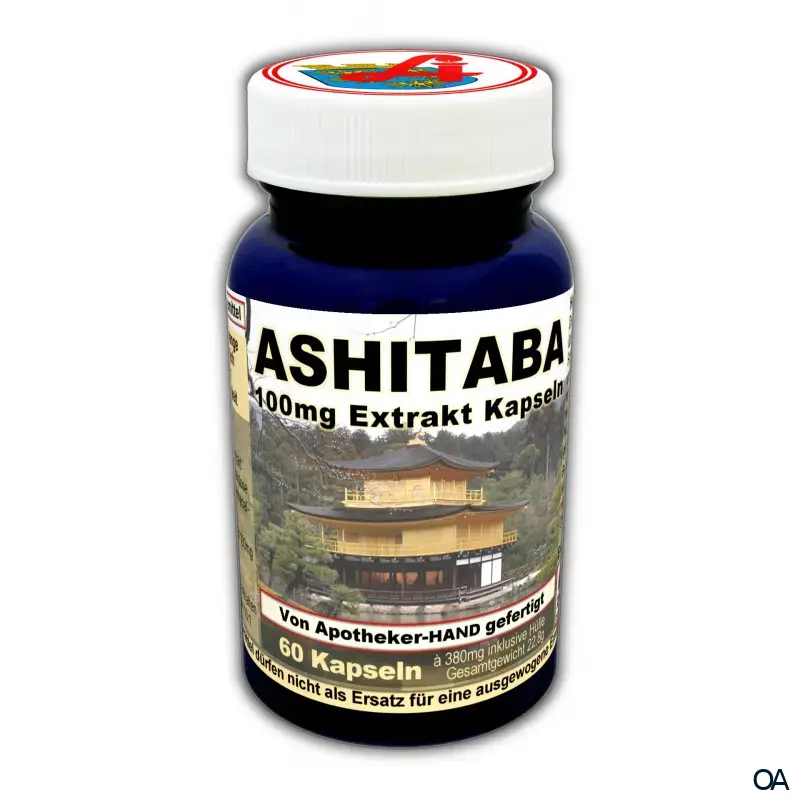 Ashitaba 100 mg Extrakt Kapseln