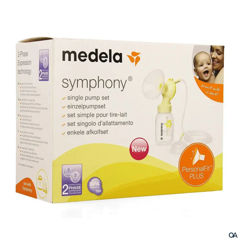 Medela Symphony® Einzelpumpset mit PersonalFit Brusthaube Größe L - 27 mm