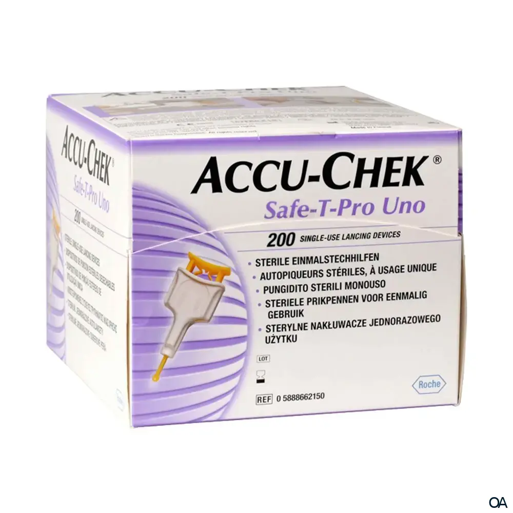 Accu-Chek® Safe-T-Pro Uno Lanzetten Accu-Chek® Safe-T-Pro Uno Lanzetten