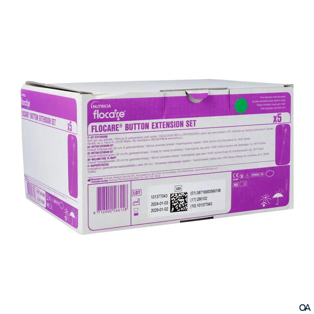 Mini Button Ext Set Flocare® Button Extension Set - Sicherheitsverbinder Standard