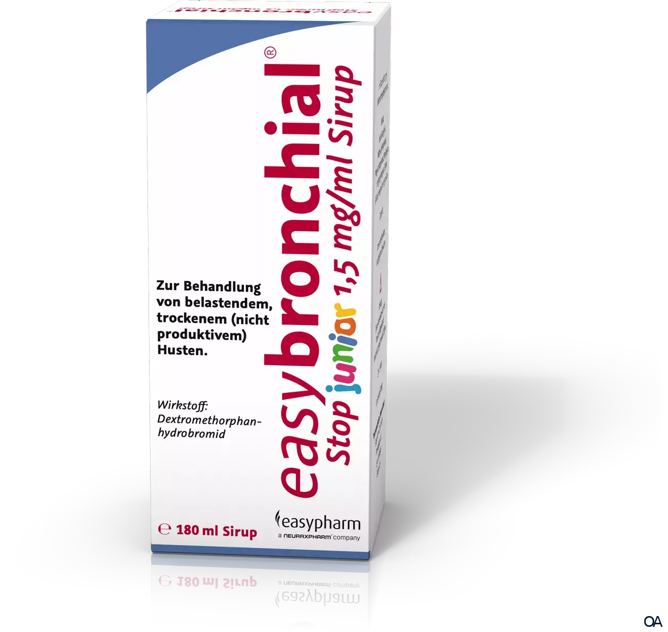 easybronchial® Stop Junior 1,5 mg/ml Sirup