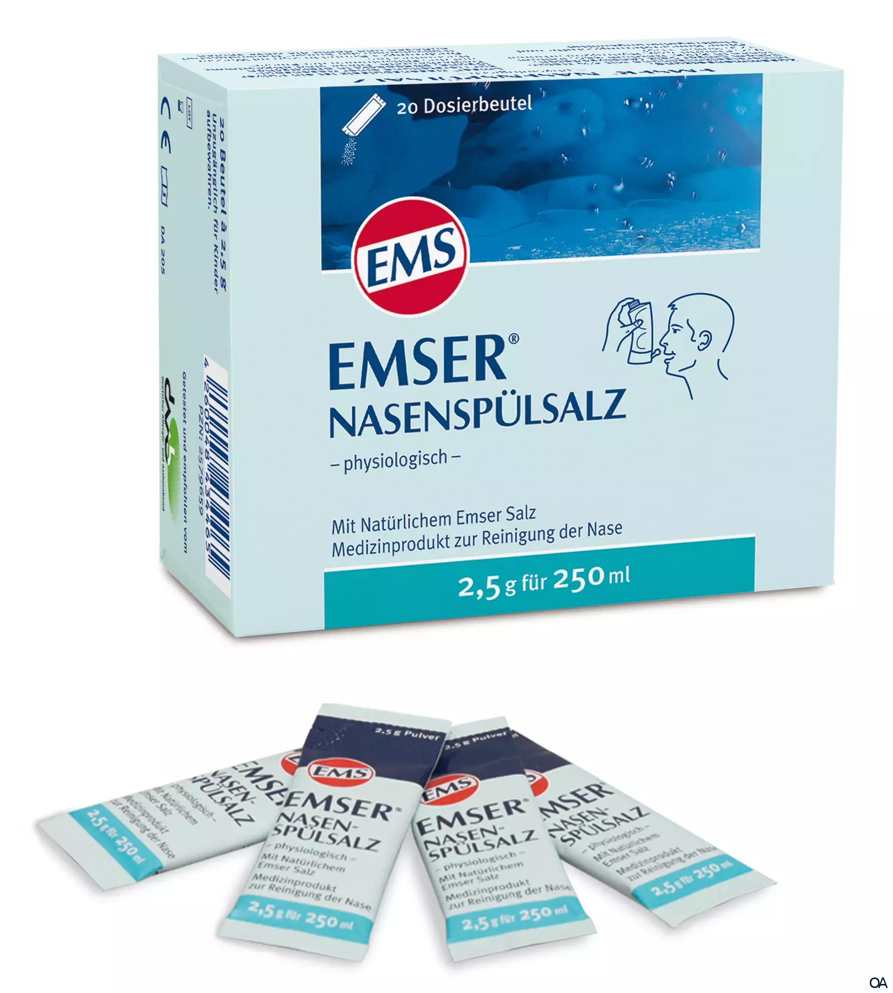 Emser® Nasenspülsalz 2,5g