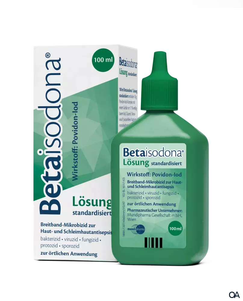 Betaisodona Lösung standardisiert