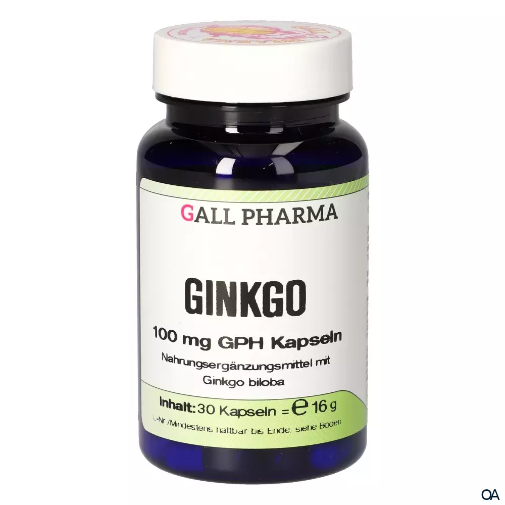 Gall Pharma Ginkgo 100 mg Kapseln