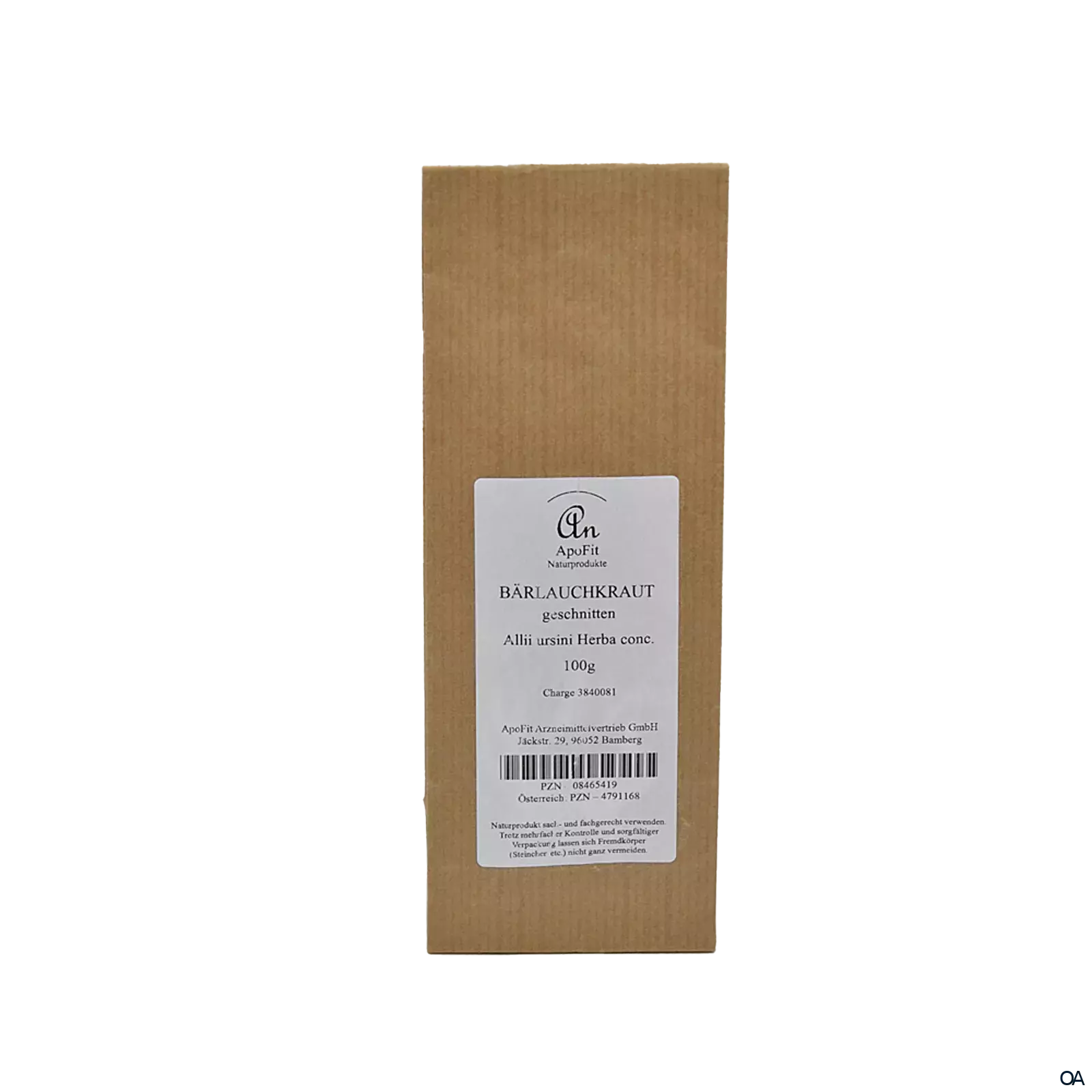ApoFit Bärlauchkraut geschnitten ApoFit Bärlauchkraut geschnitten
