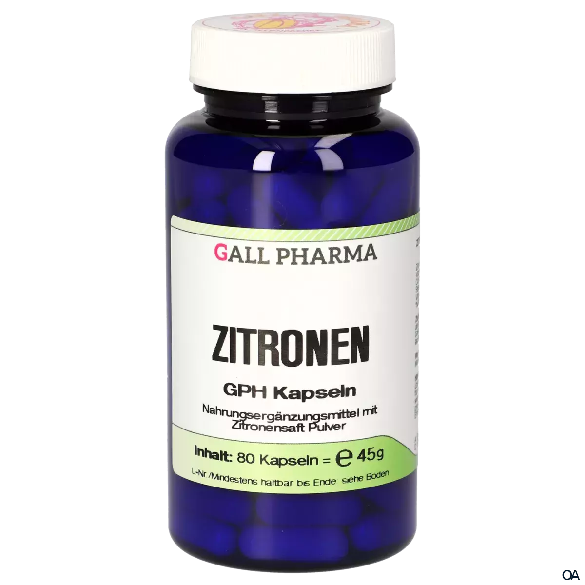 Gall Pharma Zitronen Kapseln
