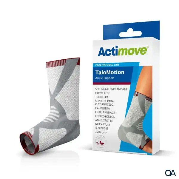 Actimove® TaloMotion Sprunggelenkbandage, M / Links, 21 – 23 cm