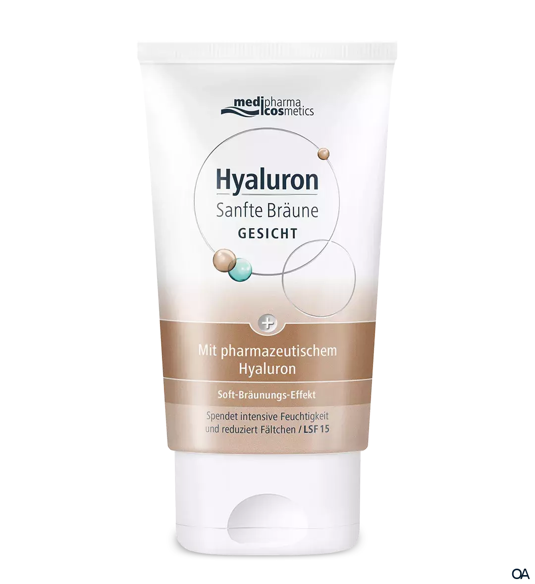 medipharma cosmetics Hyaluron Sanfte Bräune Gesicht LSF 15 Creme