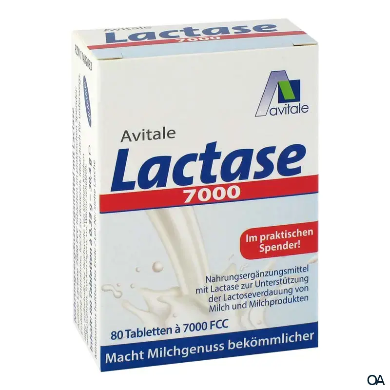 Avitale Lactase 7000 FCC Tabletten Avitale Lactase 7000 FCC Tabletten
