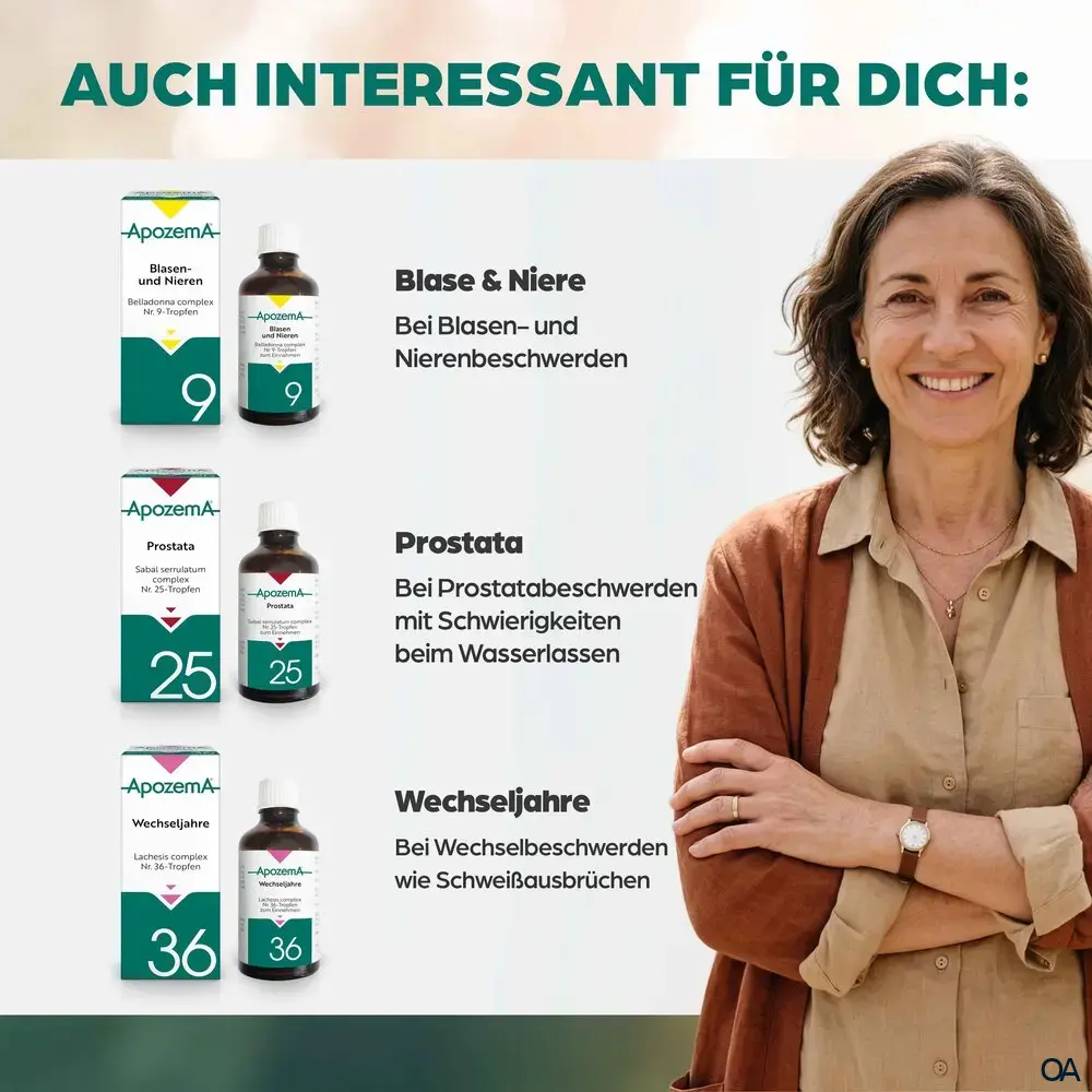Apozema® Reizblasen Cantharis complex Nr. 26 Tropfen zum Einnehmen