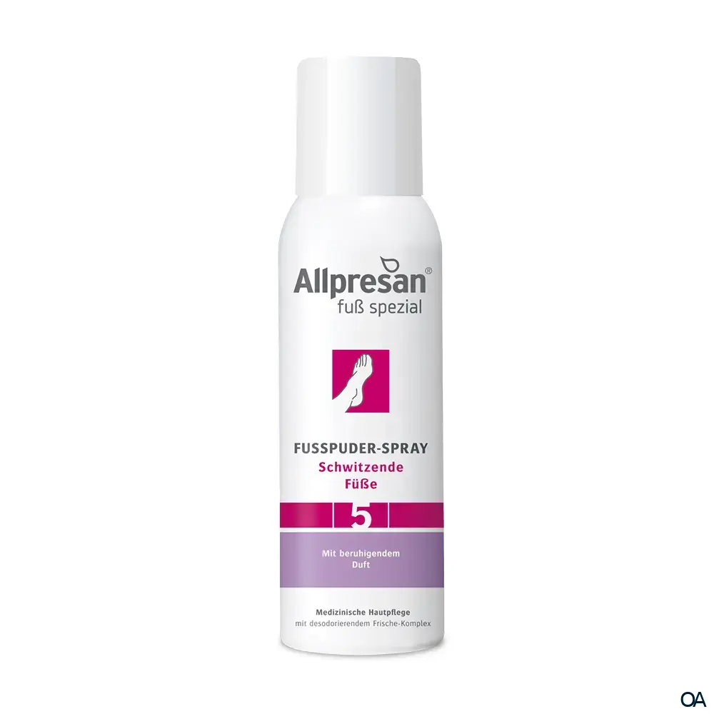Allpresan® Fuß spezial Nr. 5 Fußpuder-Spray mit beruhigendem Duft