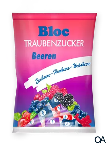 Bloc® Traubenzucker Beeren Mix Beutel Bloc® Traubenzucker Beeren Mix Beutel