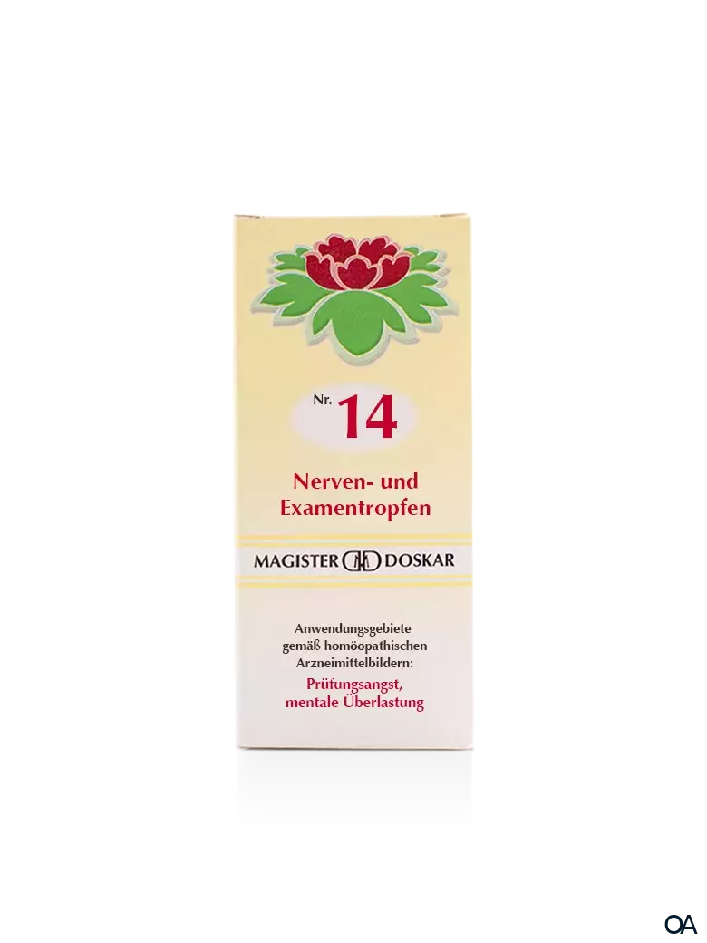 Doskar Tropfen Nr. 14 - Nerven- und Examentropfen