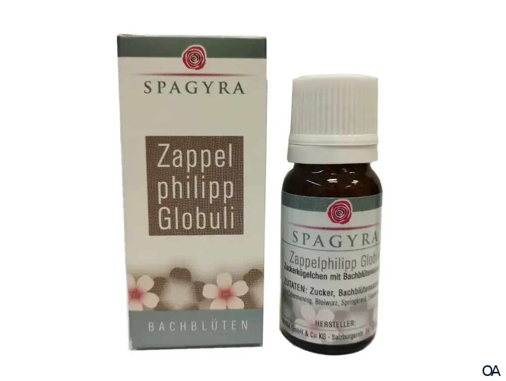 Spagyra Zappelphilipp Bachblüten Globuli