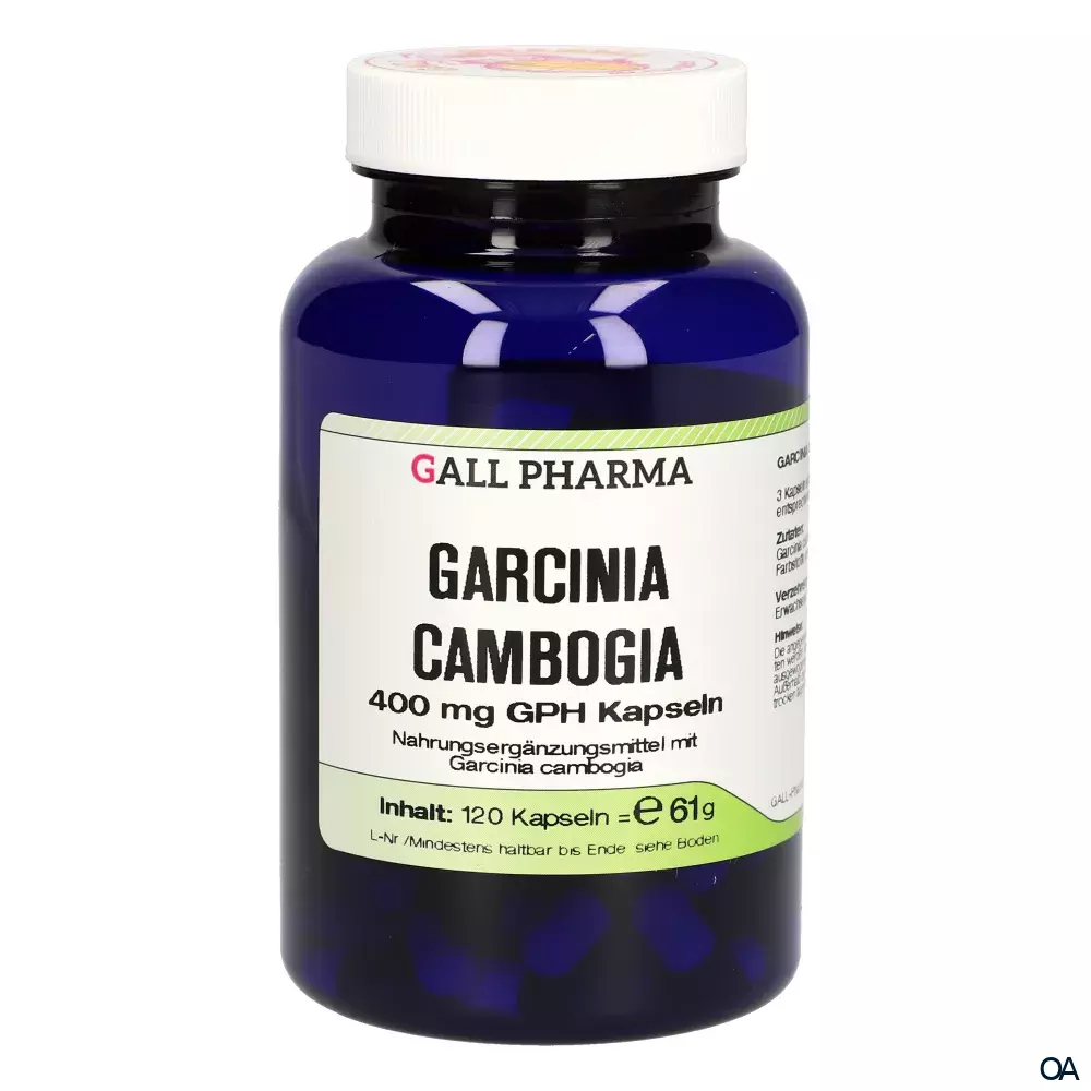 Gall Pharma Garcinia Cambogia 400 mg Kapseln Gall Pharma Garcinia Cambogia 400 mg Kapseln